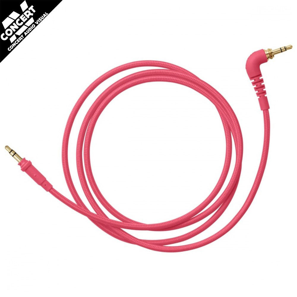 AIAIAI TMA-2 C13 - Straight Woven Cable - Neon Pink 1.2m