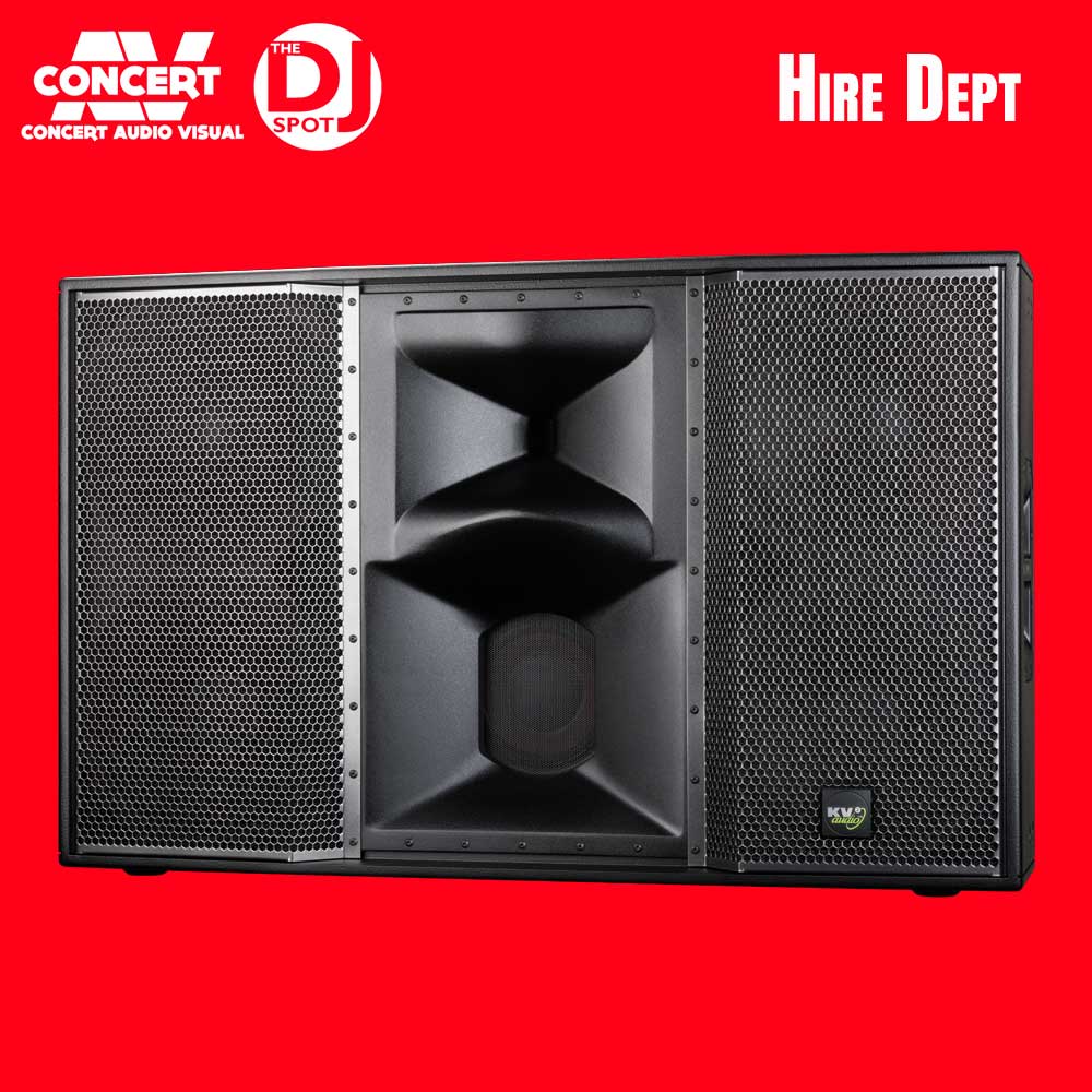 HIRE – KV2 SL412 Slimline 3‑Way Loudspeaker