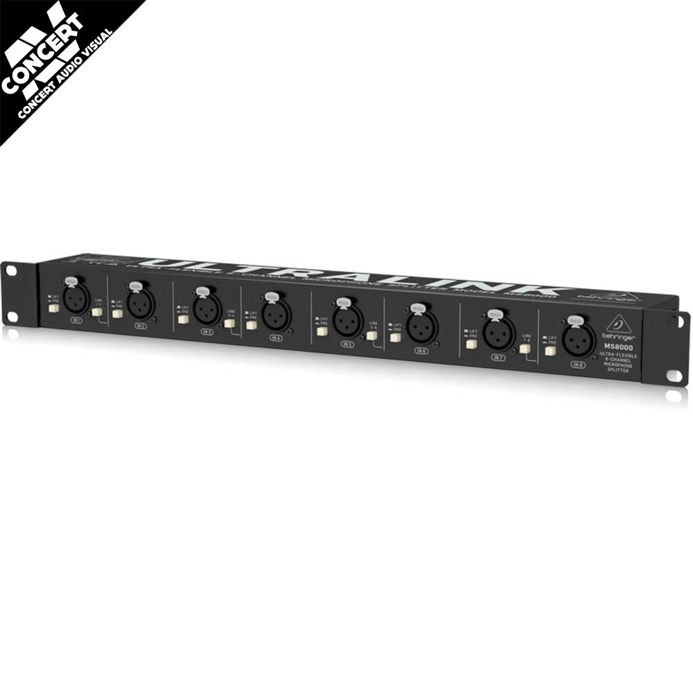 BEHRINGER MS8000 8-Chain Mic Splitter