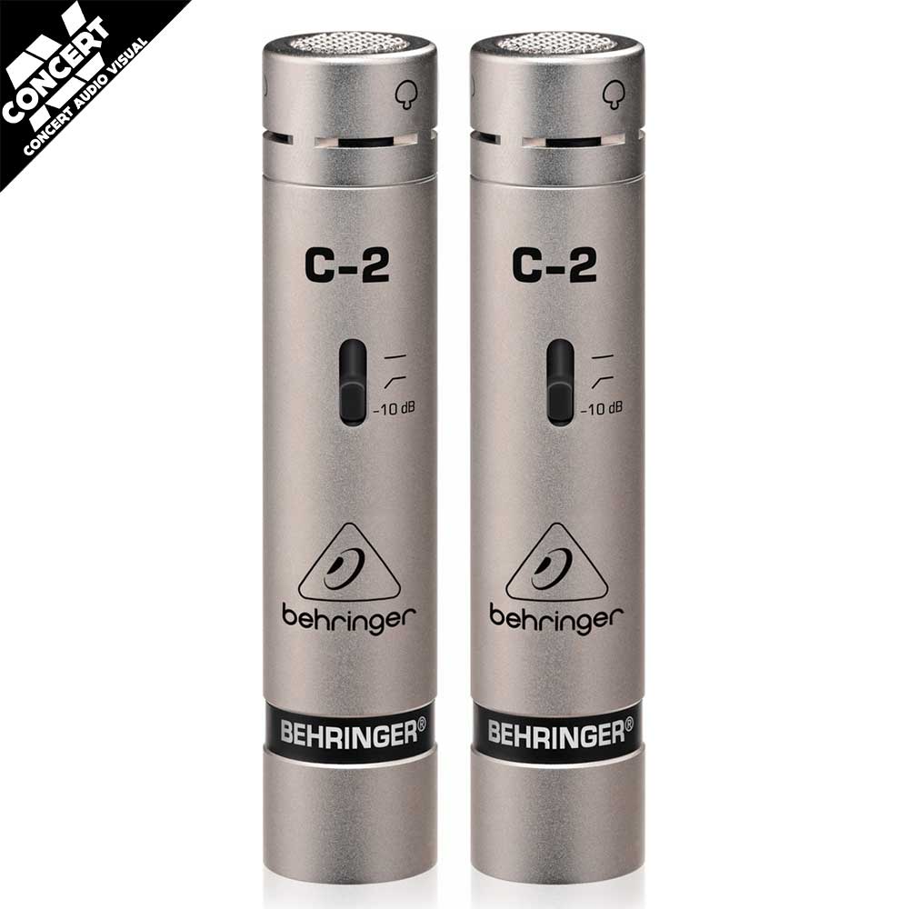 BEHRINGER C-2 Matched Condenser Microphones - Pair