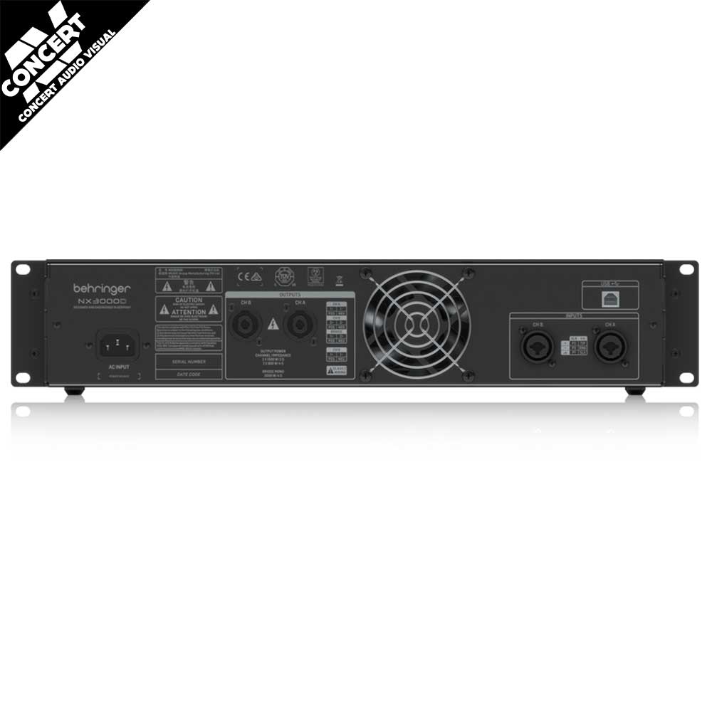 BEHRINGER NX3000D Power Amplifier