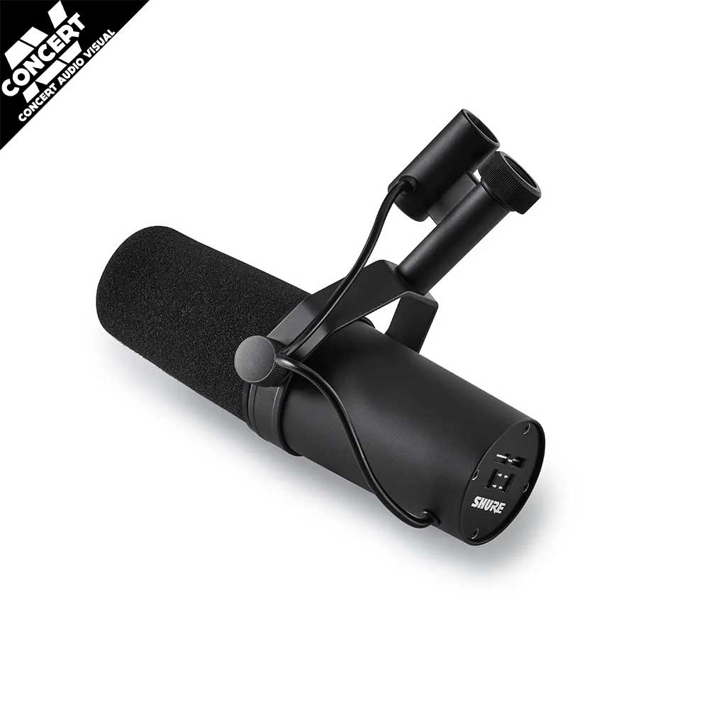 Shure SM7B - Broadcast Voice Over Cardioid Dynamic Microphone
