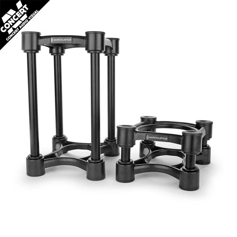 IsoAcoustics ISO-130 Monitor / Speaker Isolation Stands with Adjustable Tilt & Height (Pair)