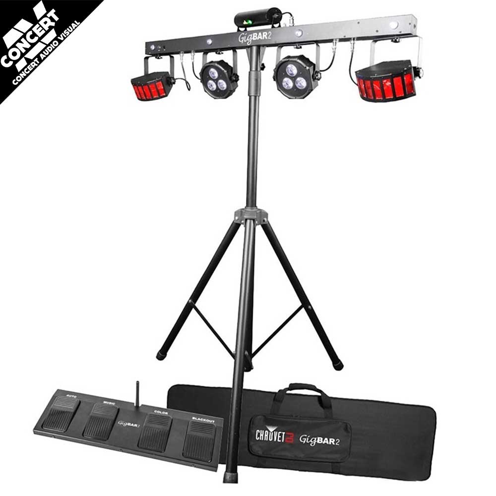 CHAUVET Gig Bar 2 All-In-One DJ Lighting Effects DMX Bar