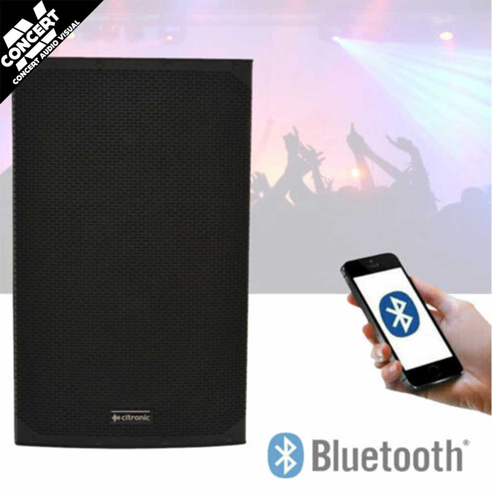 CITRONIC 12 Inch Bluetooth 1200W Active Speaker