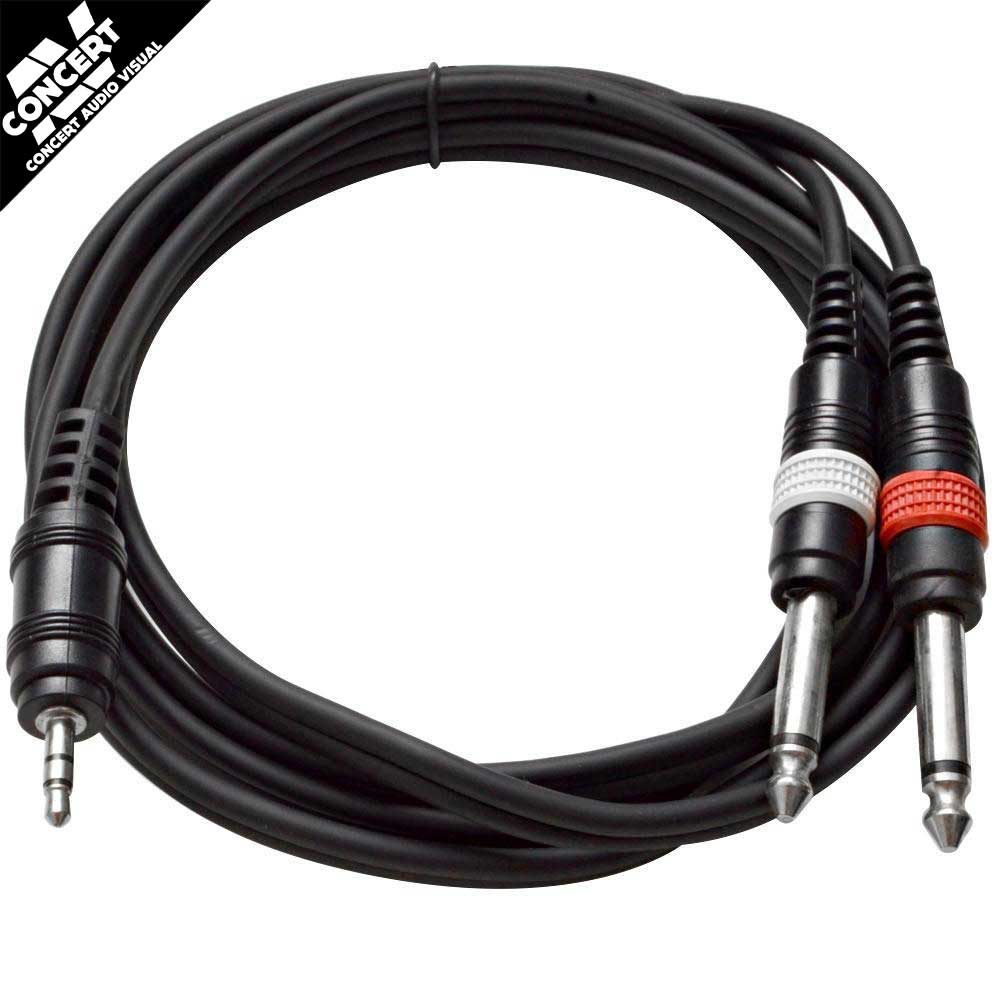 CONCERT SERIES 3.5mm Jack to Dual Phono T/S