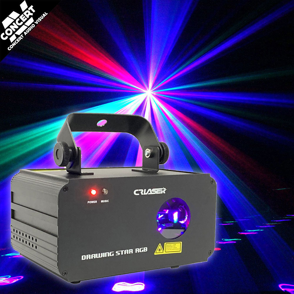 CR Drawing Star RGB Laser