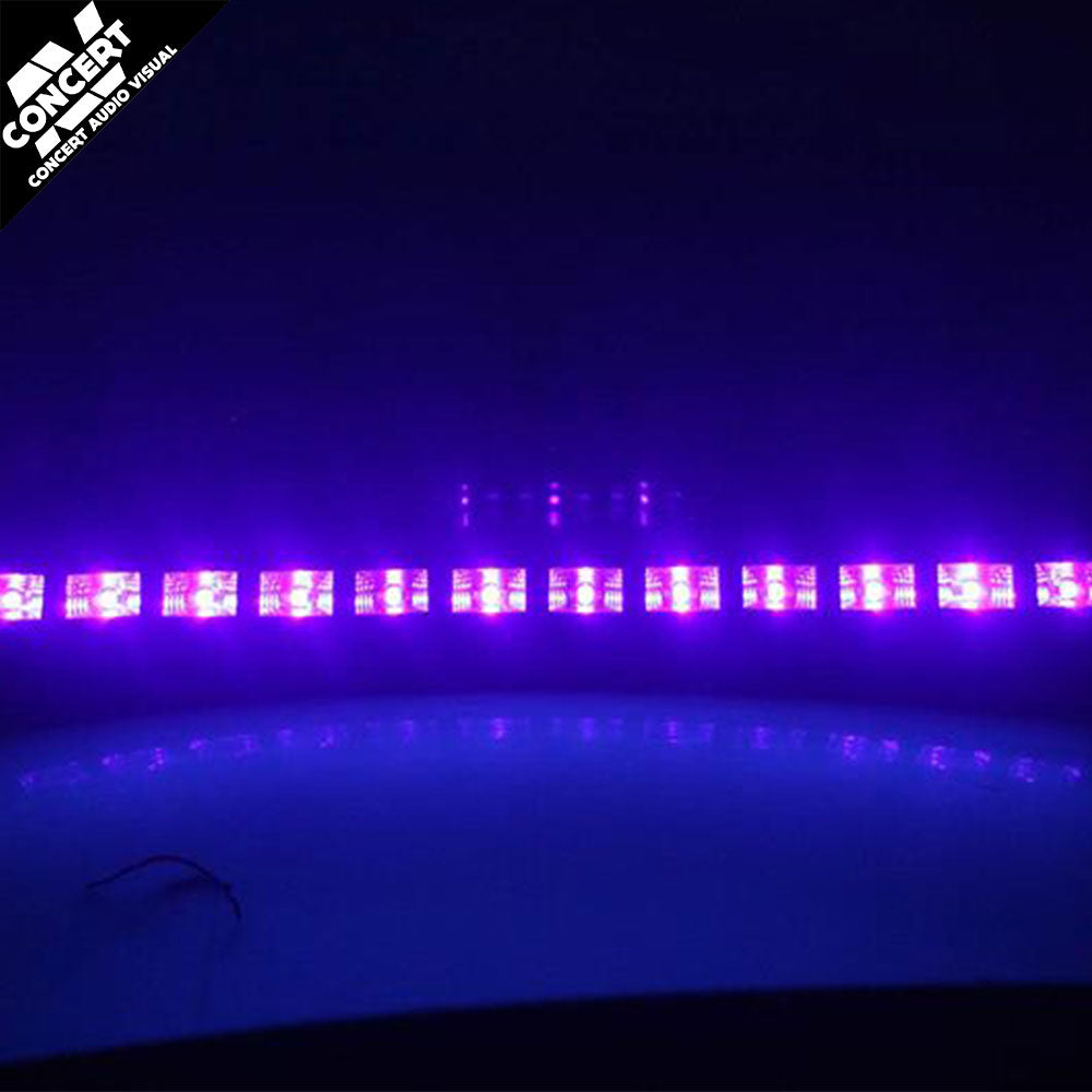 CR LITE 12 X 3W LED UV Black Bar Blacklight Wash