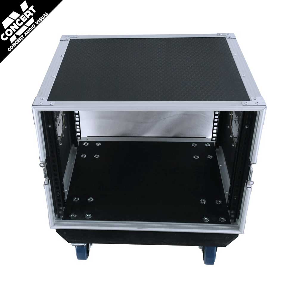 CASE TO GO Rack Mount Amp Case 8RU with Castors