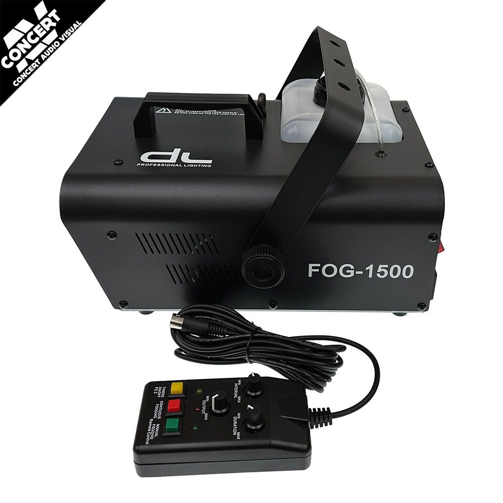 DL 1500W DMX Fog Machine with Timer