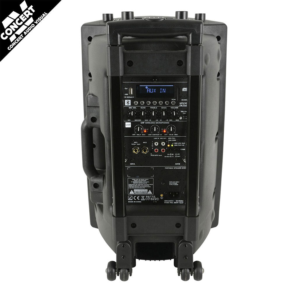 E-LEKTRON SL-15 inch UHF Mic Portable Speaker System