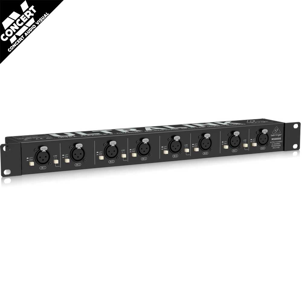 BEHRINGER MS8000 8-Chain Mic Splitter