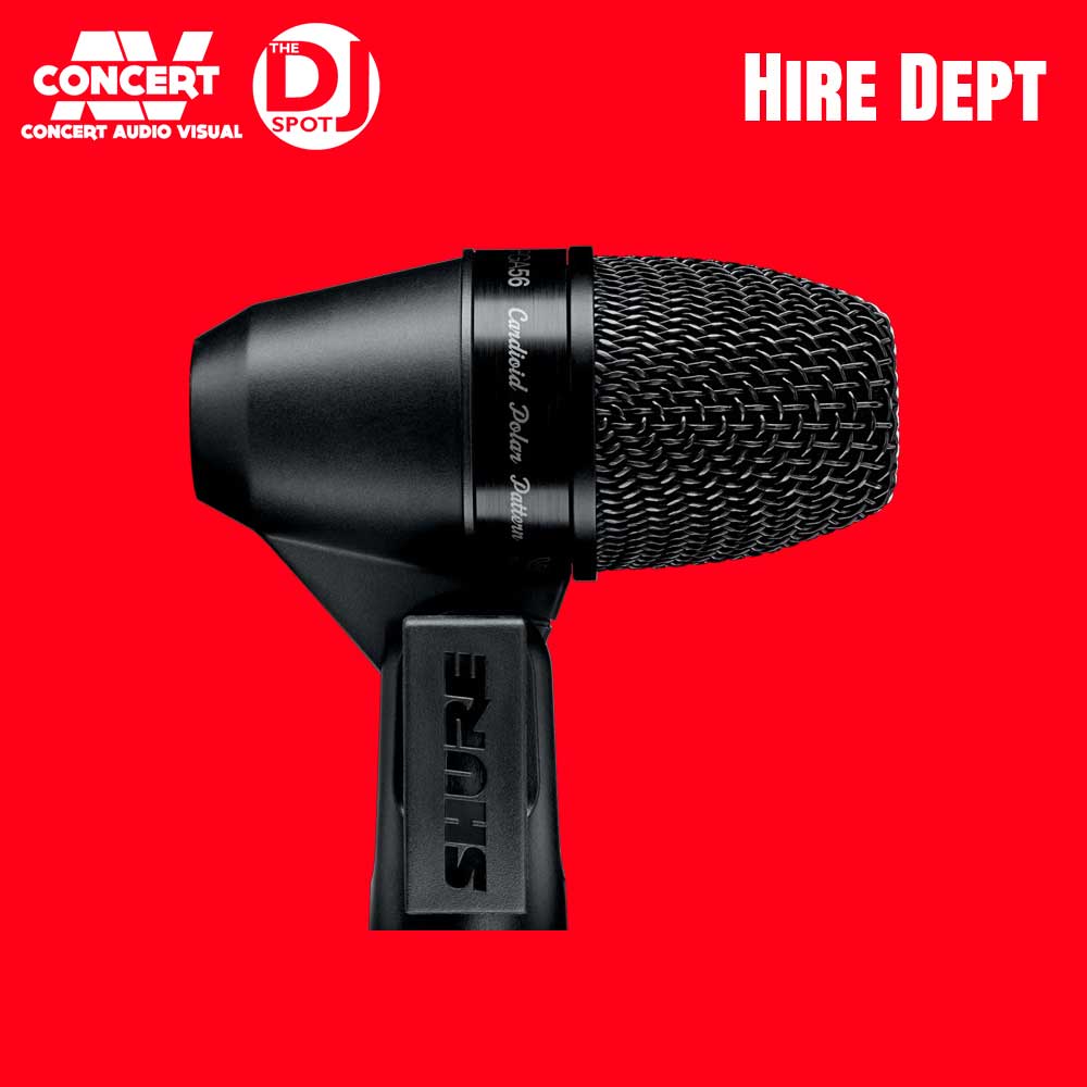 HIRE - SHURE PGA56 Drum Mic