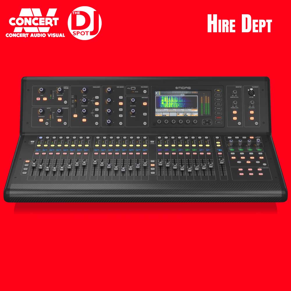 HIRE - MIDAS M32 Live Digital Mixer
