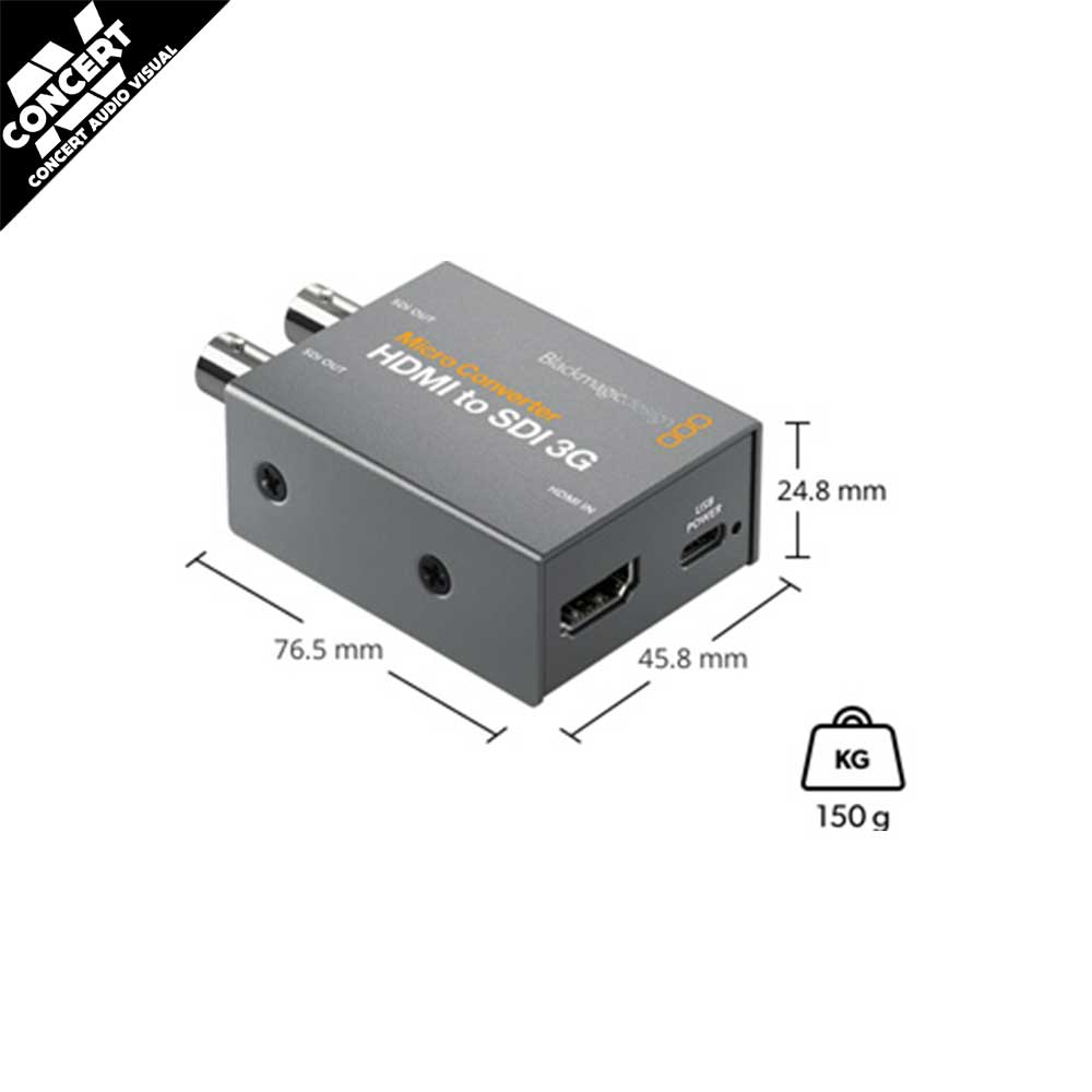 BLACKMAGIC DESIGN Micro Converter HDMI to SDI 3G wPSU