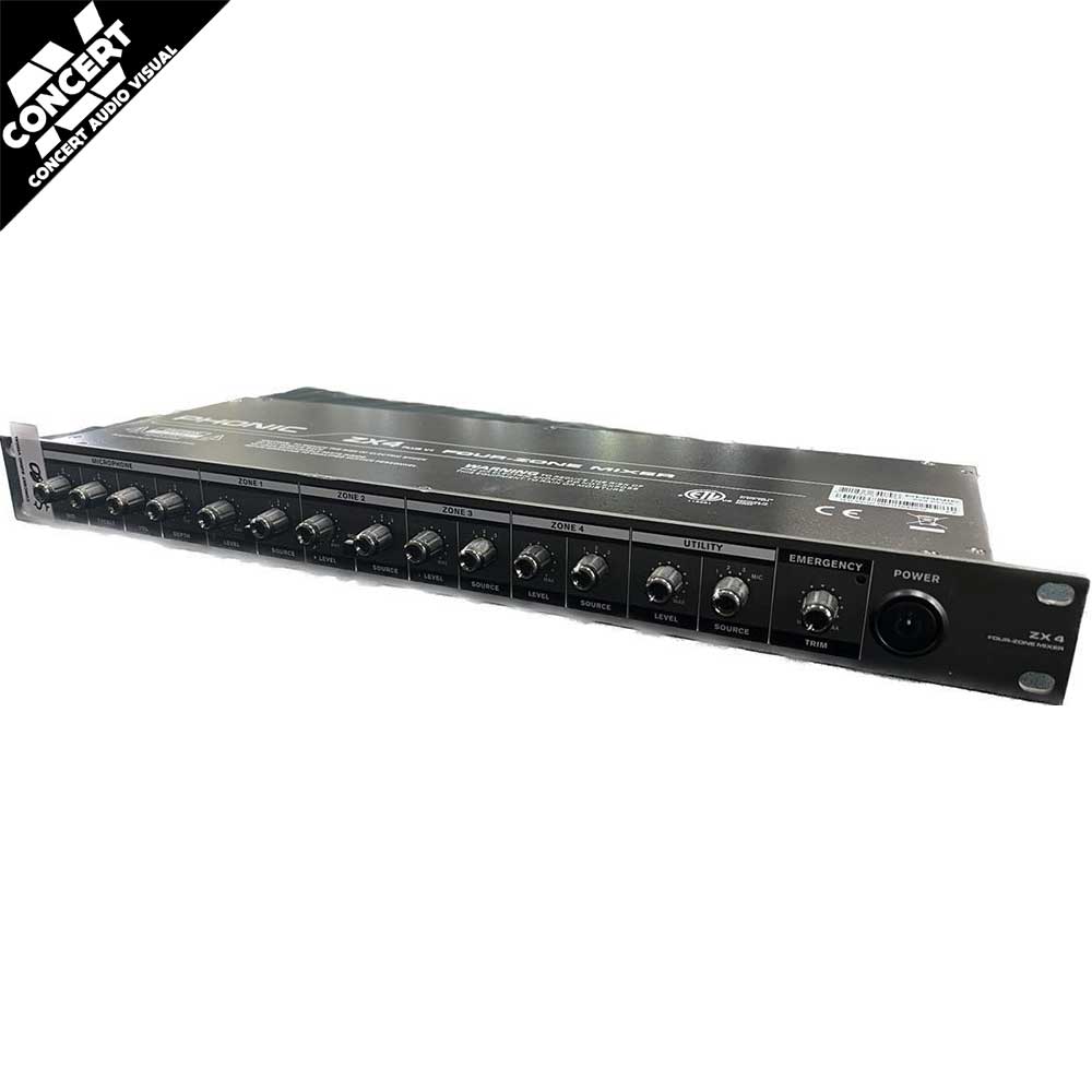 PHONIC ZX4 4 Zone Mixer (SECOND HAND)