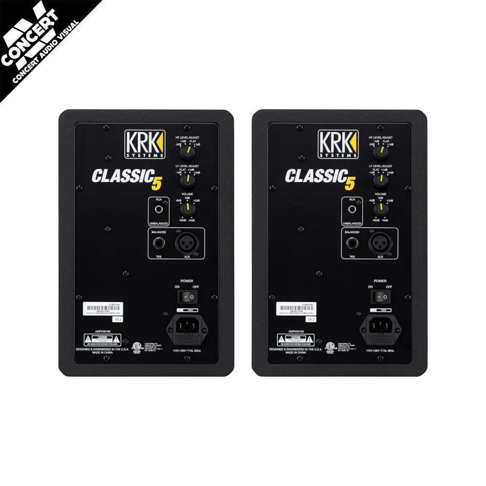 KRK Classic 5 Studio Monitor Pack