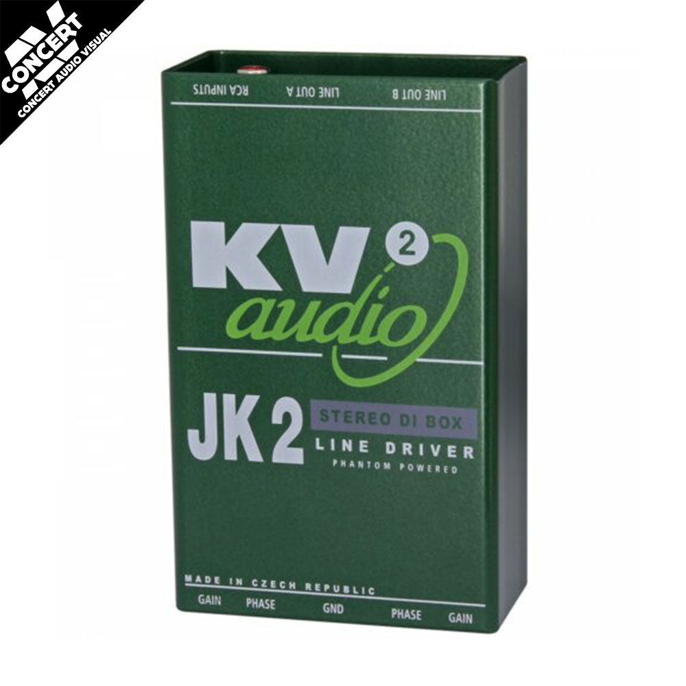 KV2 JK2 - Two Channel Active DI Box