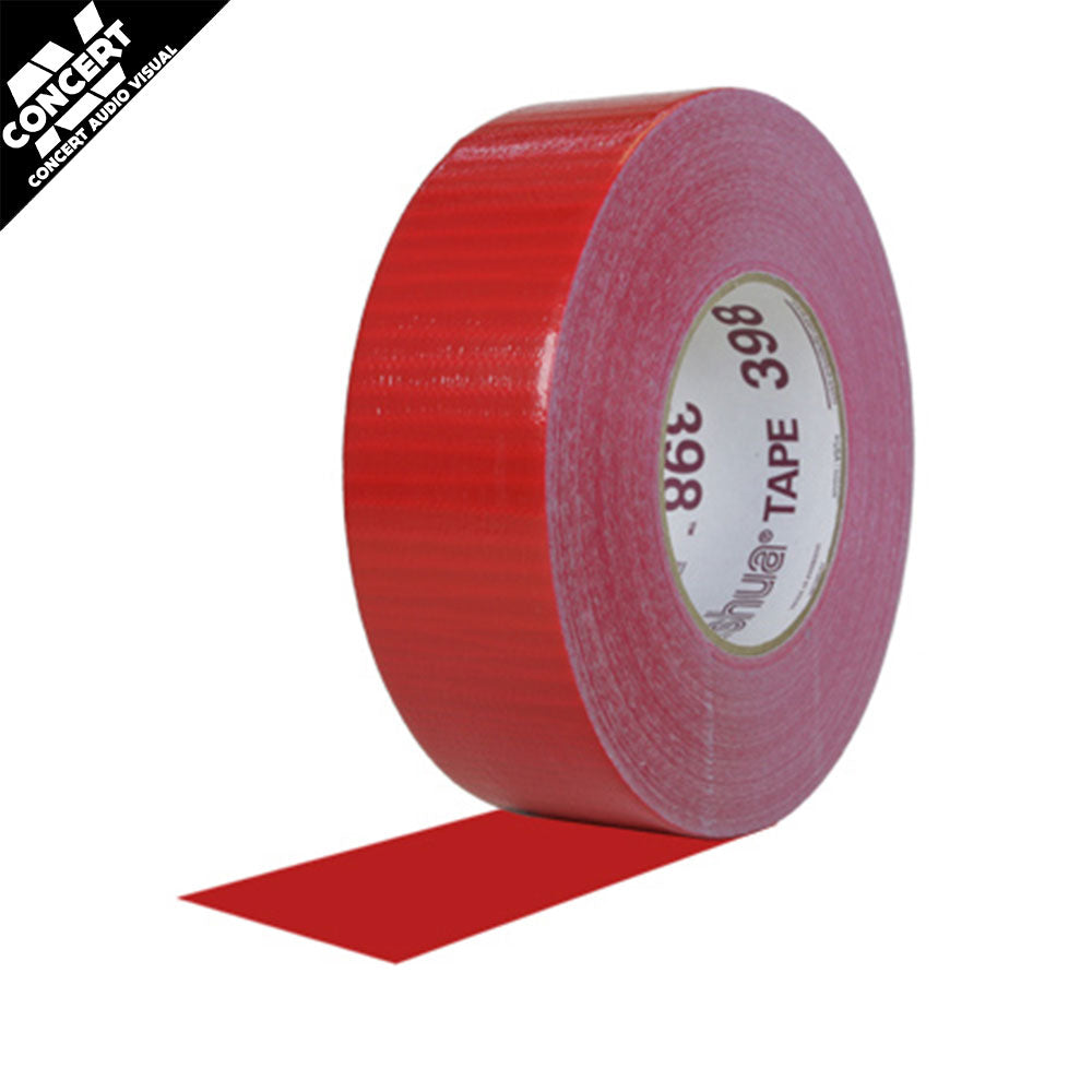 NASHUA 398 Heavy Duty Cloth Gaff Tape 48mm x 25m - Red