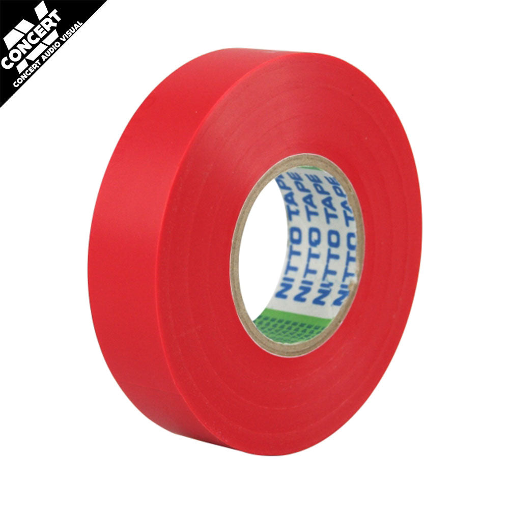 NITTO 203E Electrical Tape - 18mm x 20m - Red