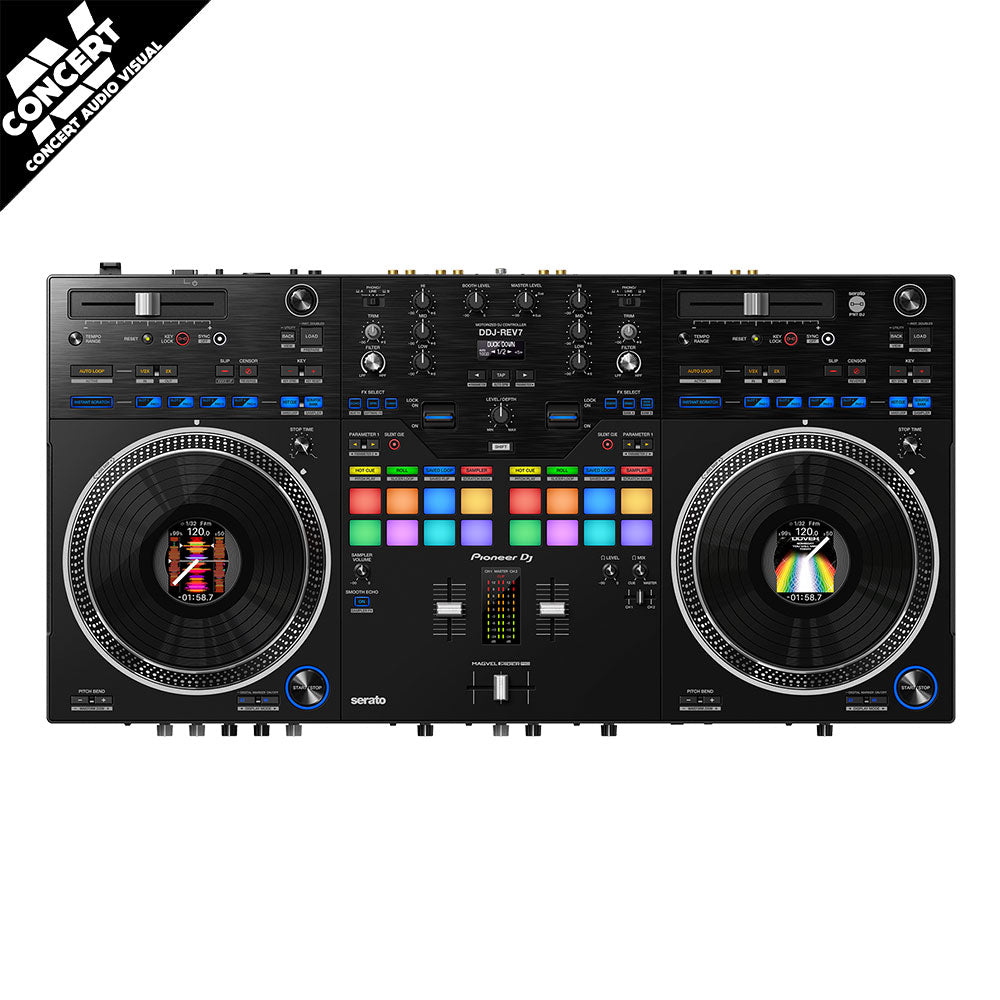 PIONEER DDJREV7 Professional Scratch Style Two Channel Serato DJ Controller