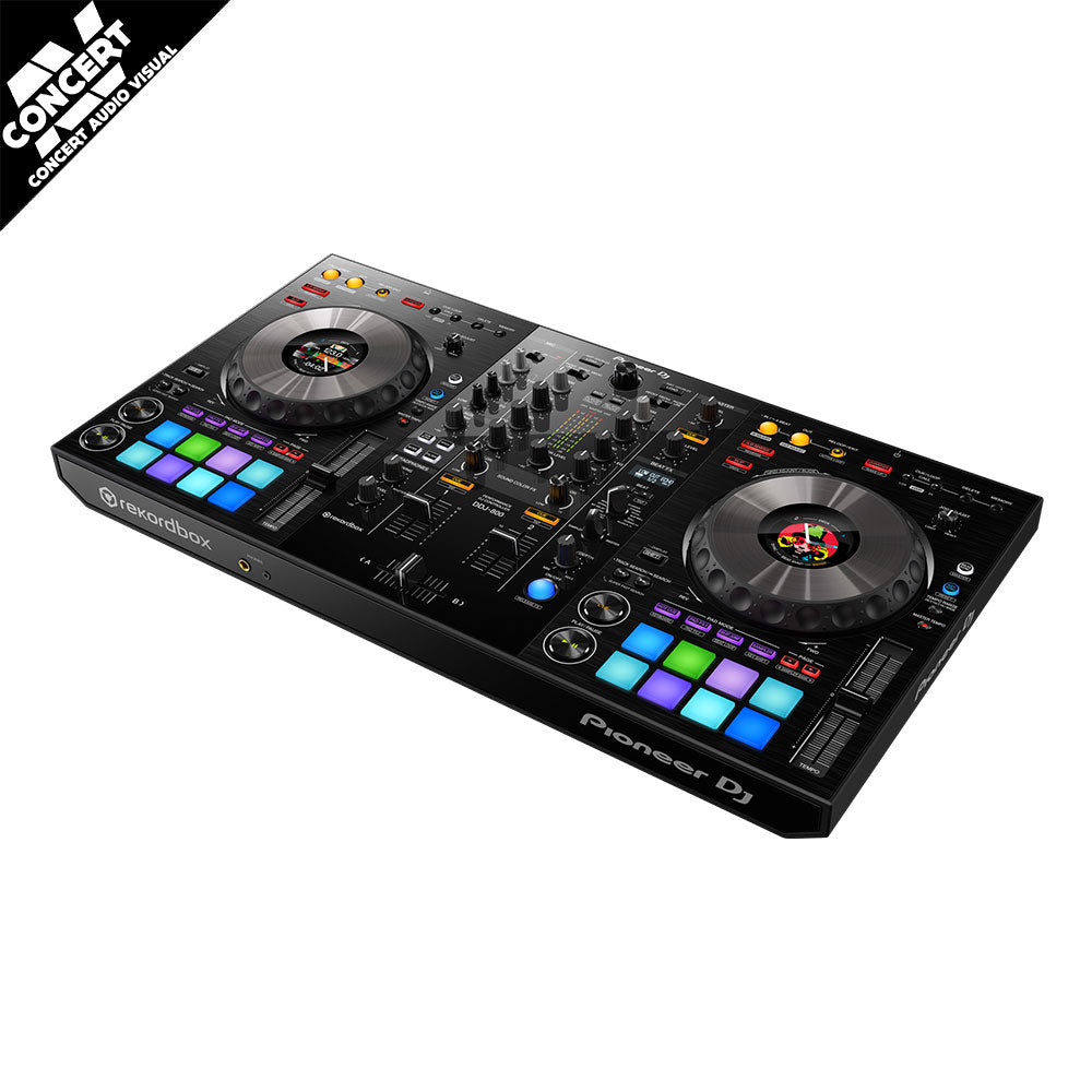 Pioneer DDJ800 2-Channel Portable DJ Controller for Rekordbox DJ