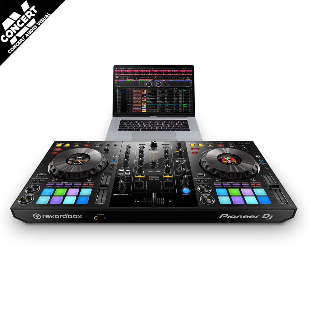 Pioneer DDJ800 2-Channel Portable DJ Controller for Rekordbox DJ