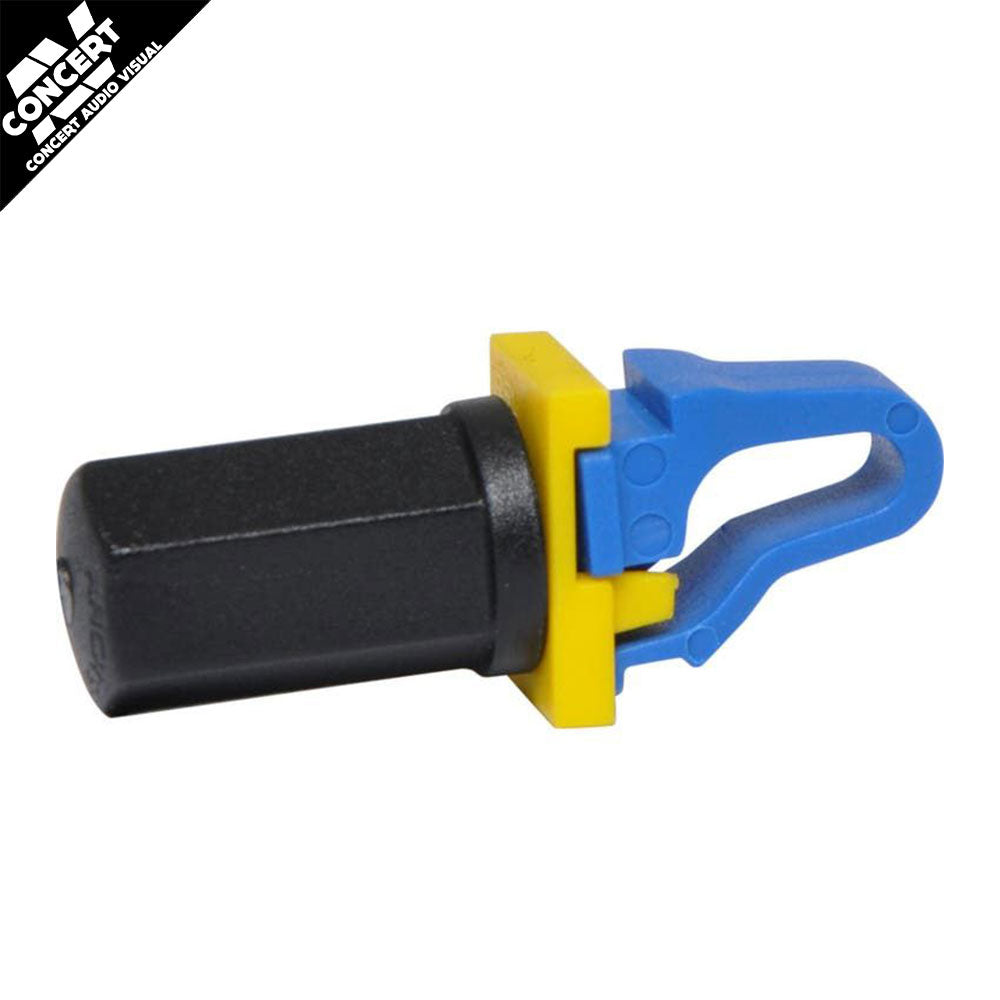Server Rack Nuts Install RackStuds Blue - A clever alternative to conventional server rack nuts