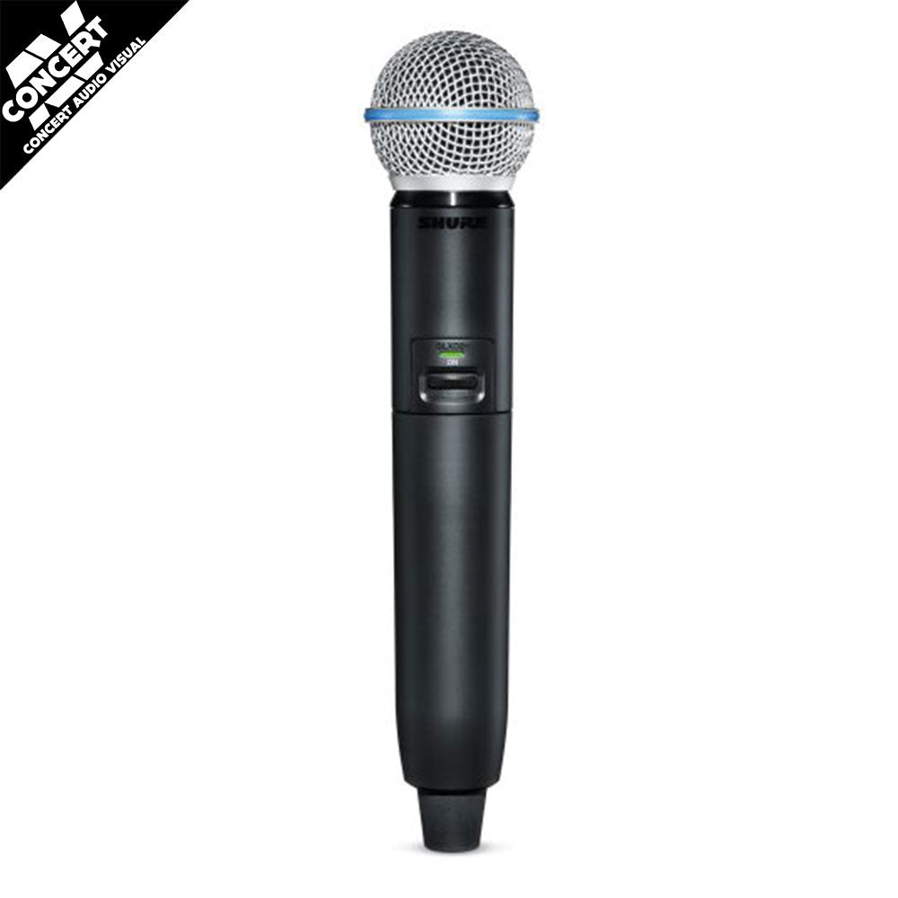 SHURE GLXD24+B58 Dual-Band Wireless Vocal System