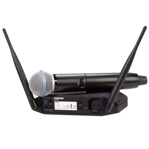 SHURE GLXD24+B58 Dual-Band Wireless Vocal System