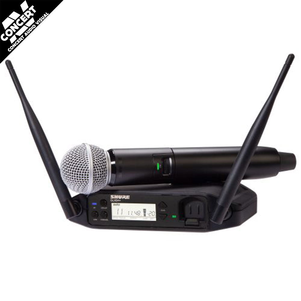 SHURE GLXD24+S58 Dual-Band Wireless Vocal System