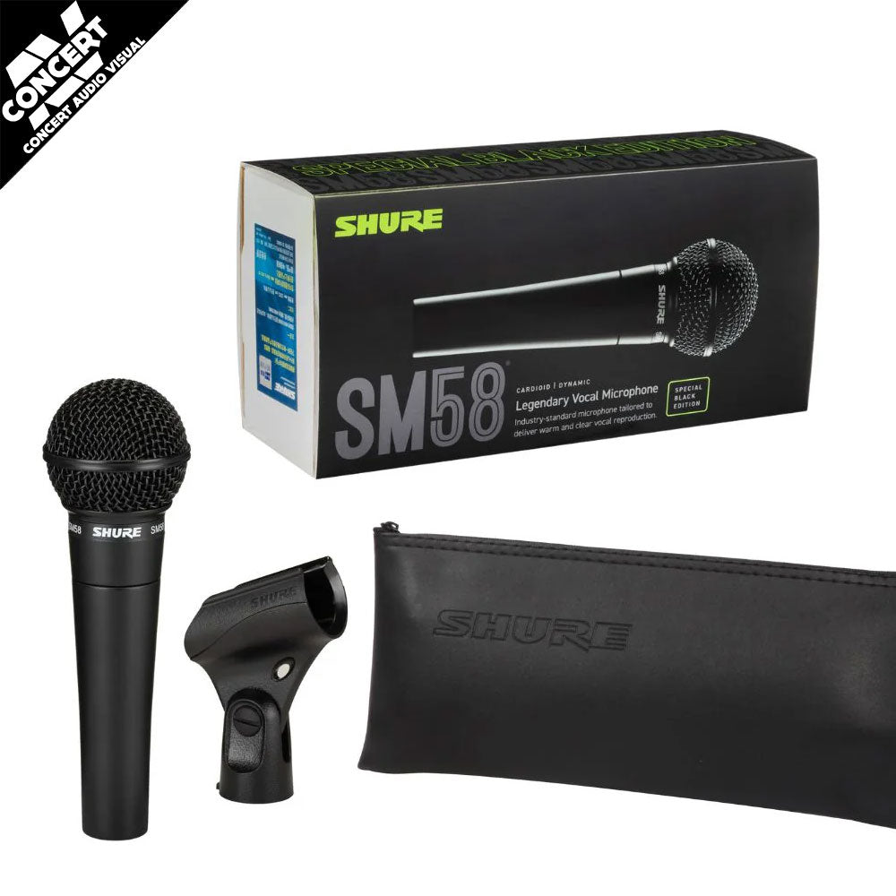 SHURE SM58 Special Edition – Black