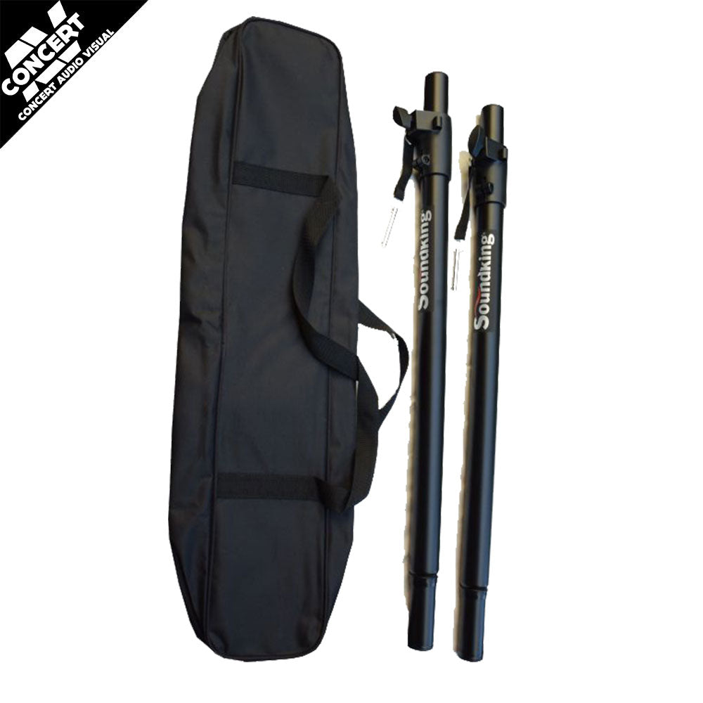 SOUNDKING DB023B Adjustable Speaker Pole 35mm (PAIR) with Bag