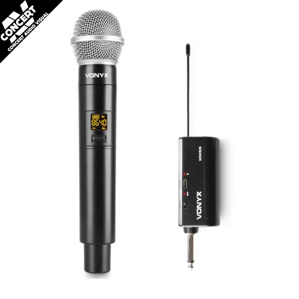 VONYX WM55 – Wireless Microphone Plug-and-Play UHF