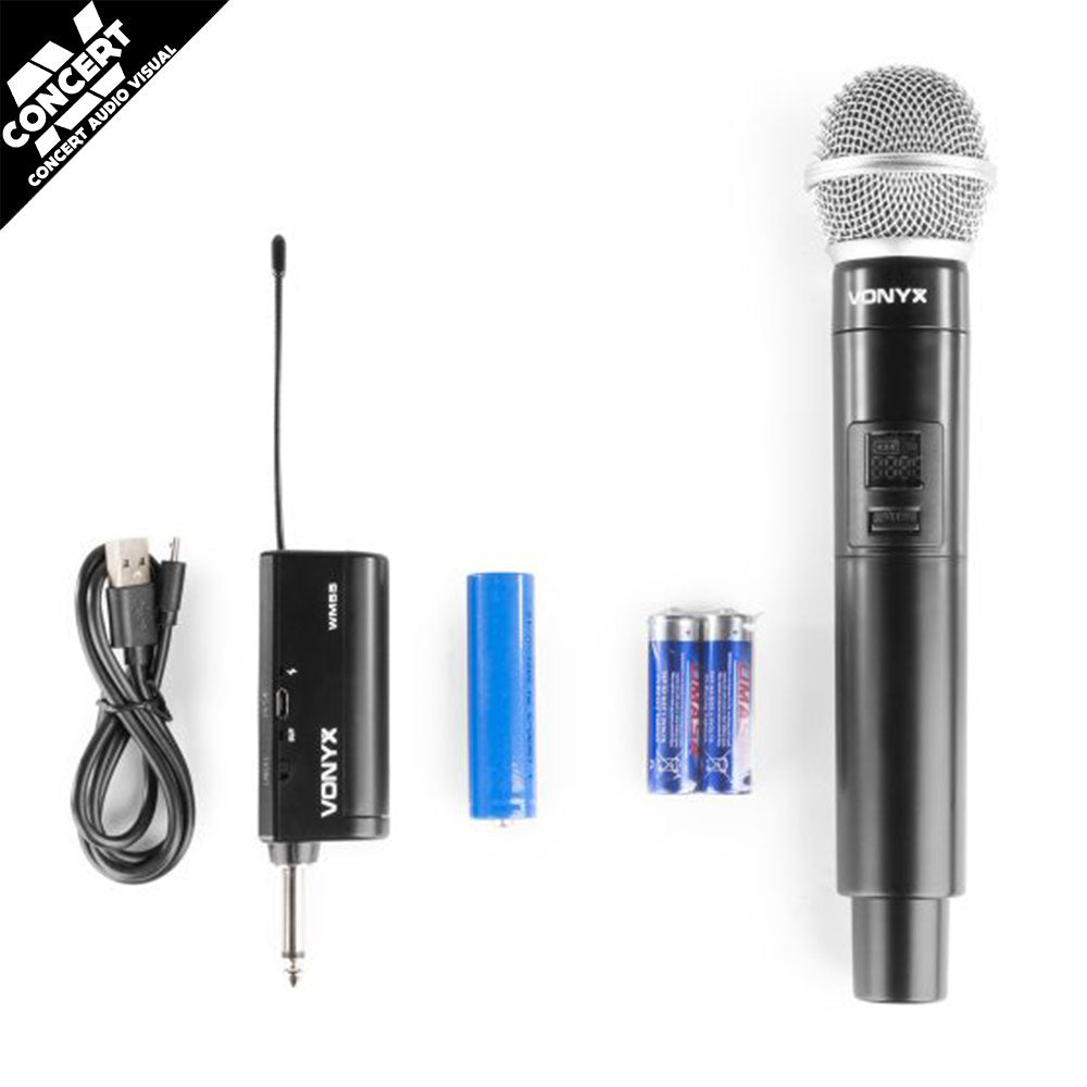 VONYX WM55 – Wireless Microphone Plug-and-Play UHF