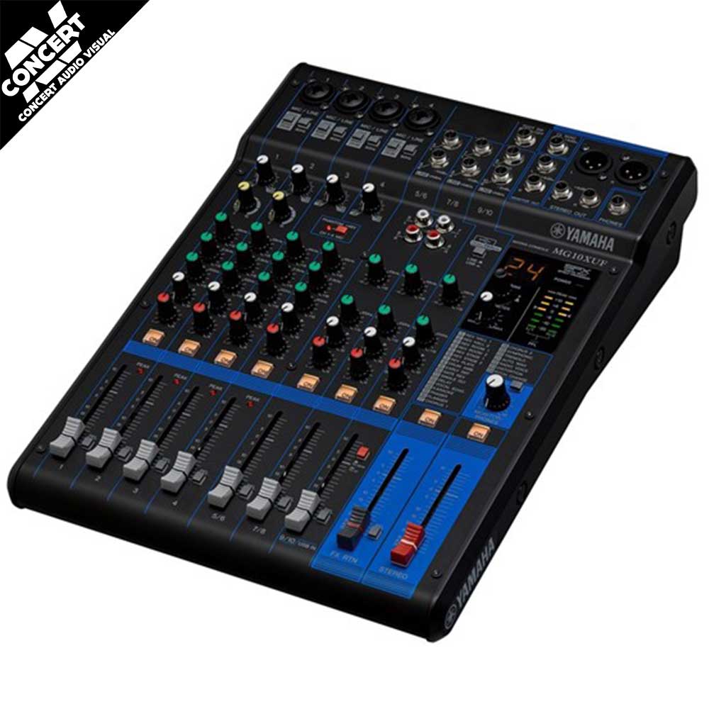 YAMAHA MG10XUF 10 Input Mixer with FX & USB Audio Interface