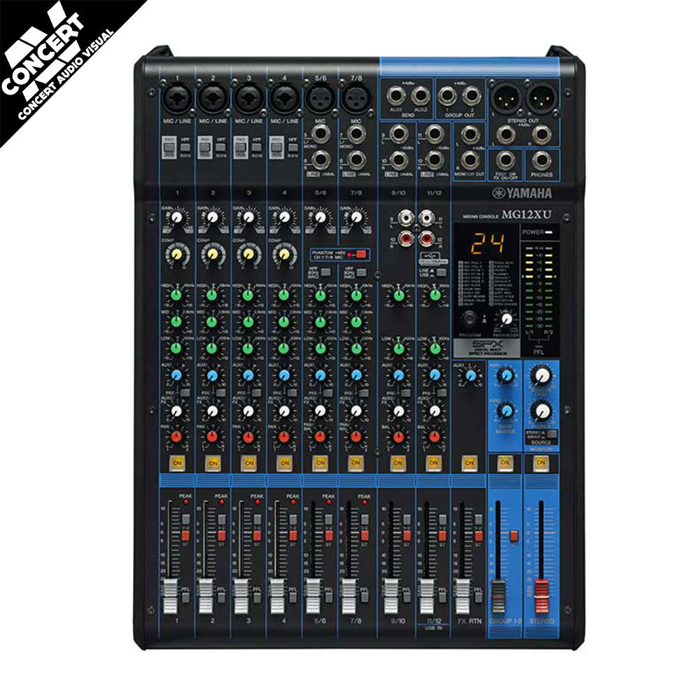 YAMAHA MG12XU 12ch Mixer with FX