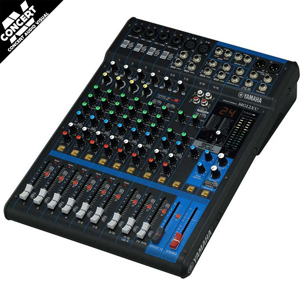 YAMAHA MG12XU 12ch Mixer with FX