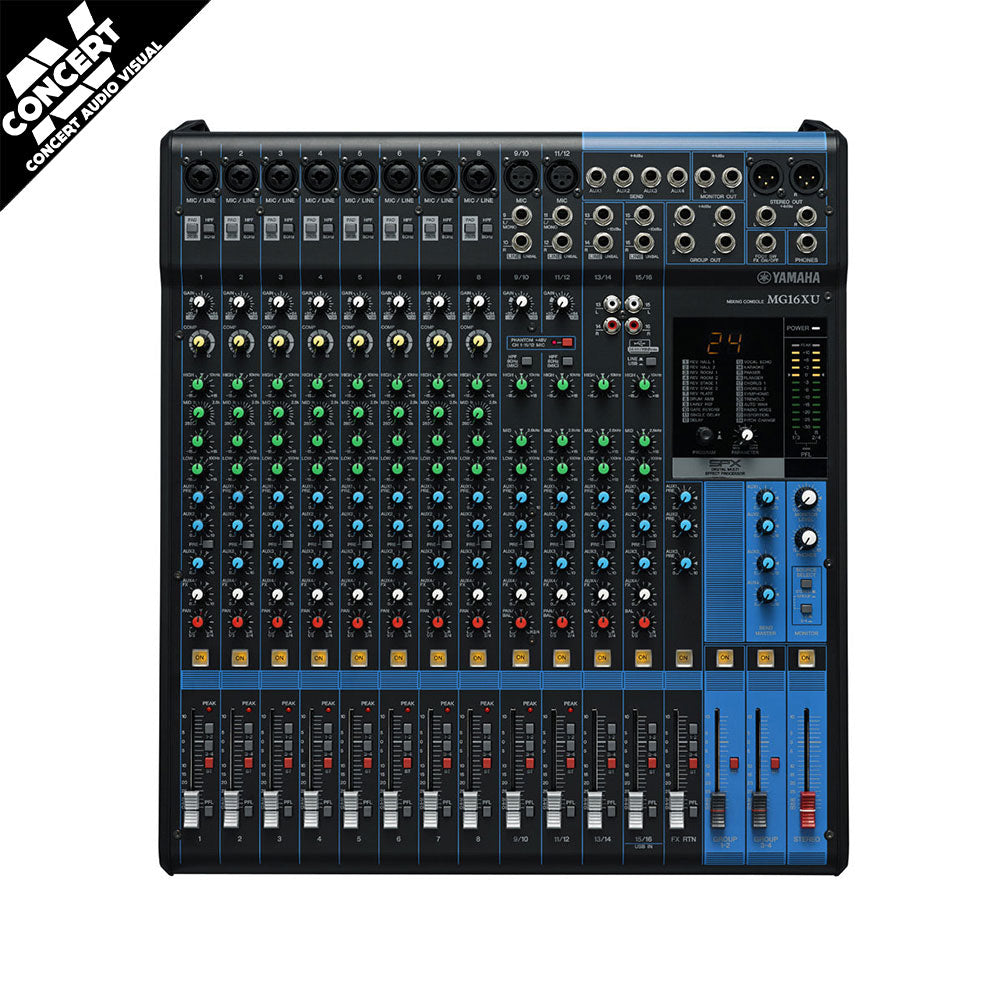 YAMAHA MG16XU – 16-Channel Mixing Console